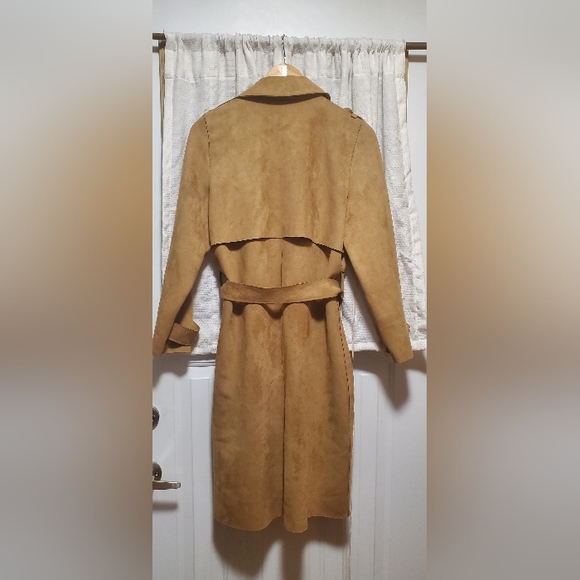Nygard Suade Trench Coat - Picture 5 of 5